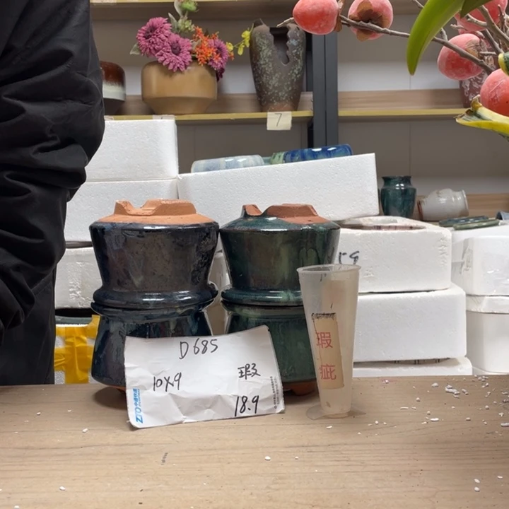 粗陶多肉花盆微瑕685