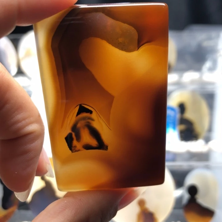 合金玛瑙/玉髓珠宝奇石94有瑕