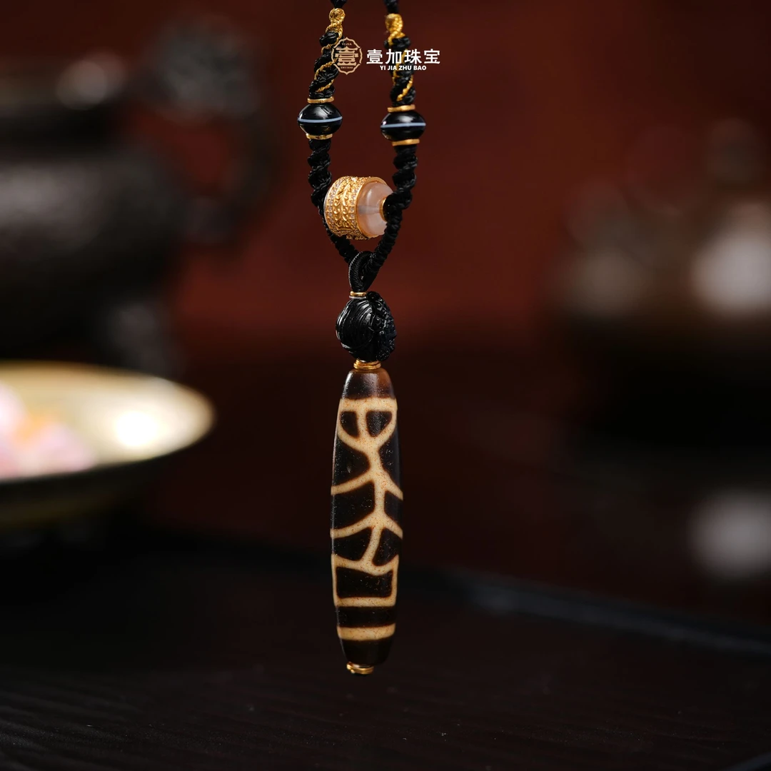 壹加林妹妹 | 玛瑙活F同款老料古珠SM之树竖款多样性发其一