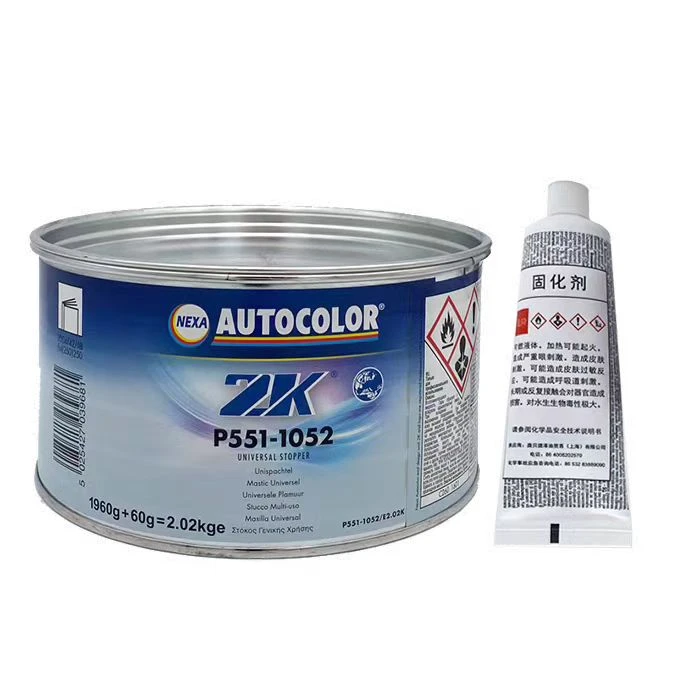 1052万能合金腻子钣金修复环氧配方高效填充材料