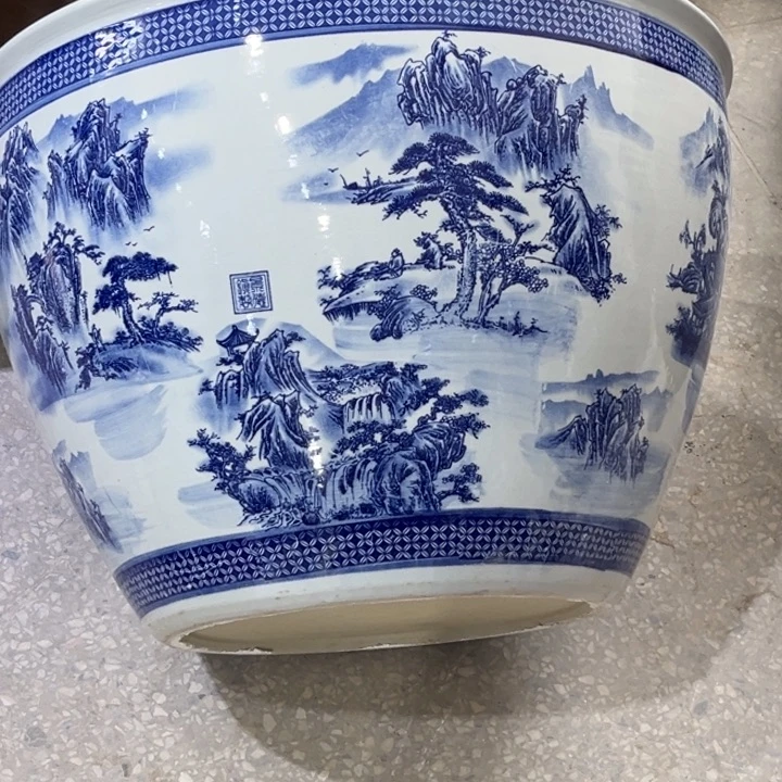 厚***道摆件景德镇陶瓷艺术品