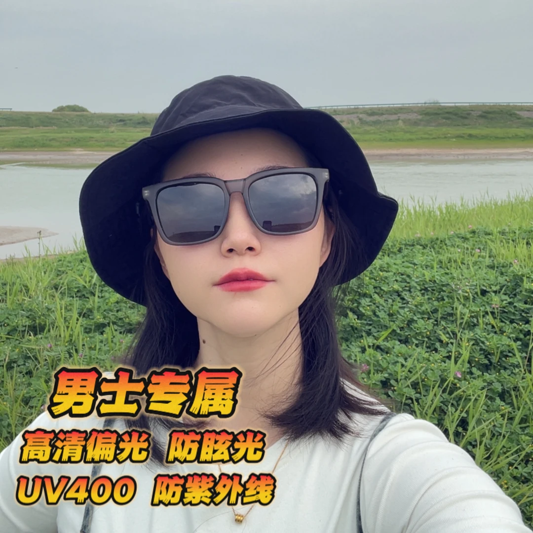 2025新款太阳镜偏光太阳镜经典方框墨镜女防紫外线太阳眼镜9906