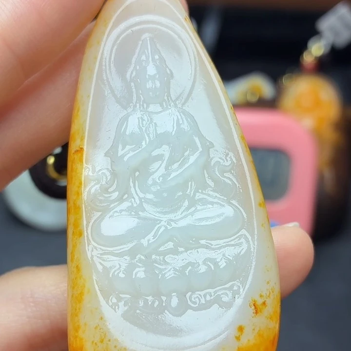 和田玉玉石挂件N1208拍一发一