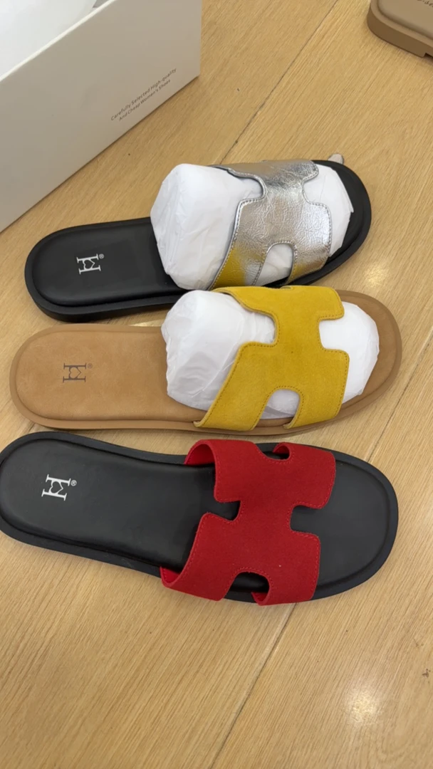 平底一字拖沙滩网红舒适女士