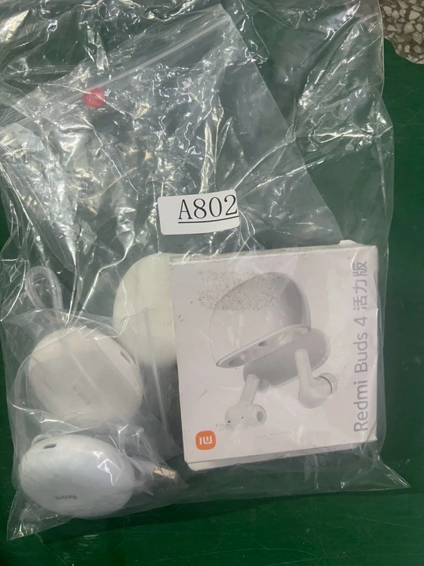 9新 Redmi/红米 捡漏Redmi buds4活力版耳机编号A802