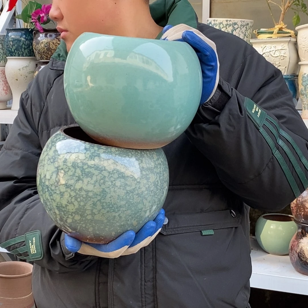 紫砂花盆口口15高118福利