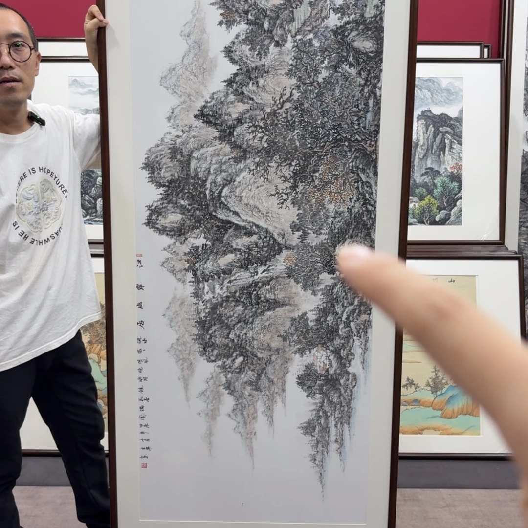 国画带框210/80尺寸