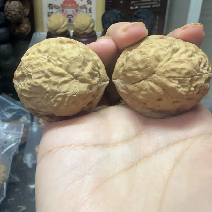 好***u文玩核桃吊坠无相莲花