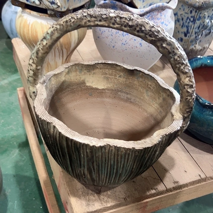 紫砂花盆次品次品次品