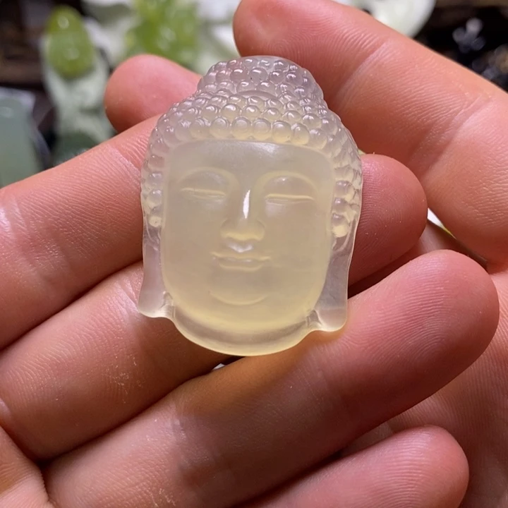 岫玉未镶嵌岫玉挂件