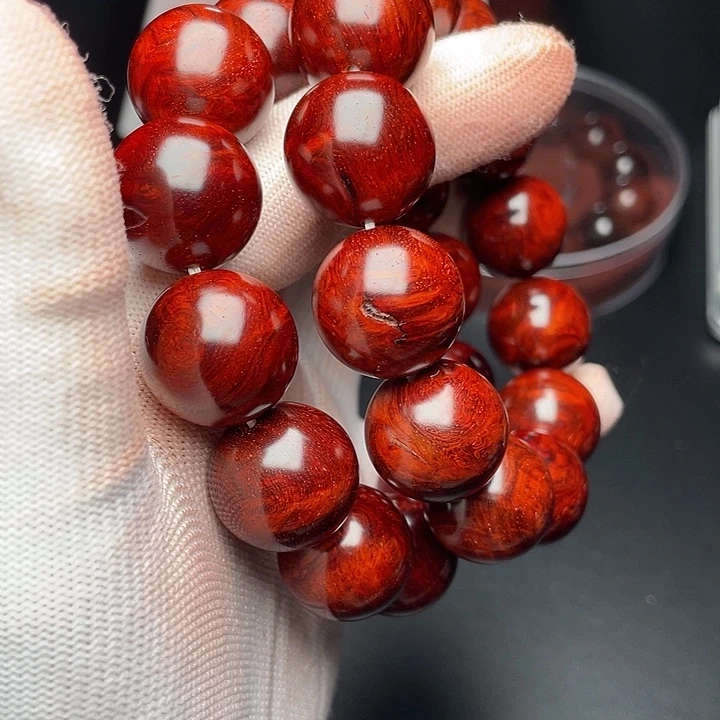 小叶紫檀手串/手链2.0瘤疤瑕疵珠