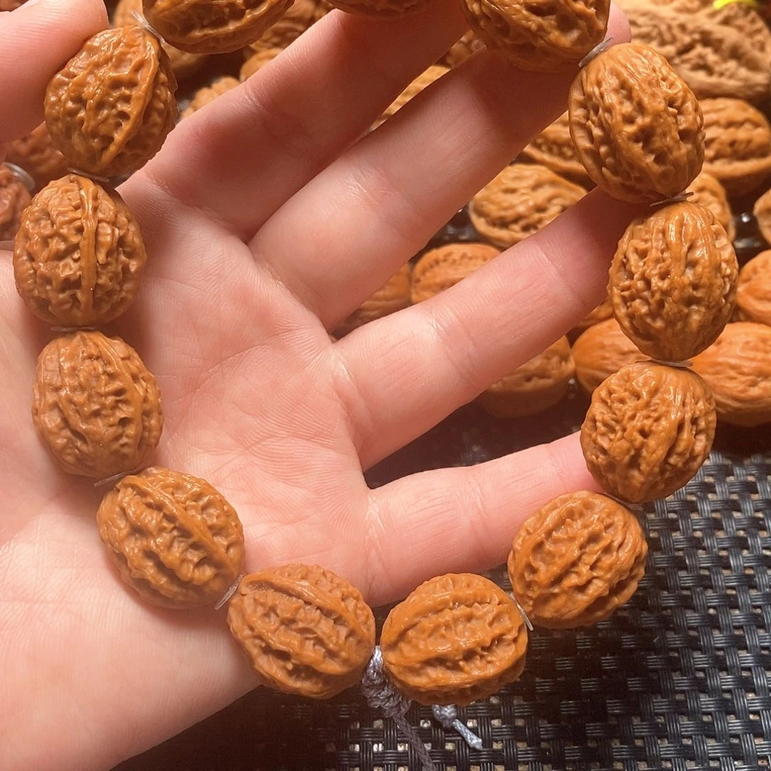 文玩核桃手串粗筋小枣