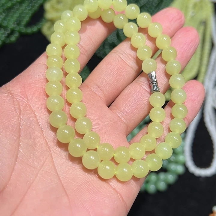 和田玉未镶嵌手串多样性发货拍一发一