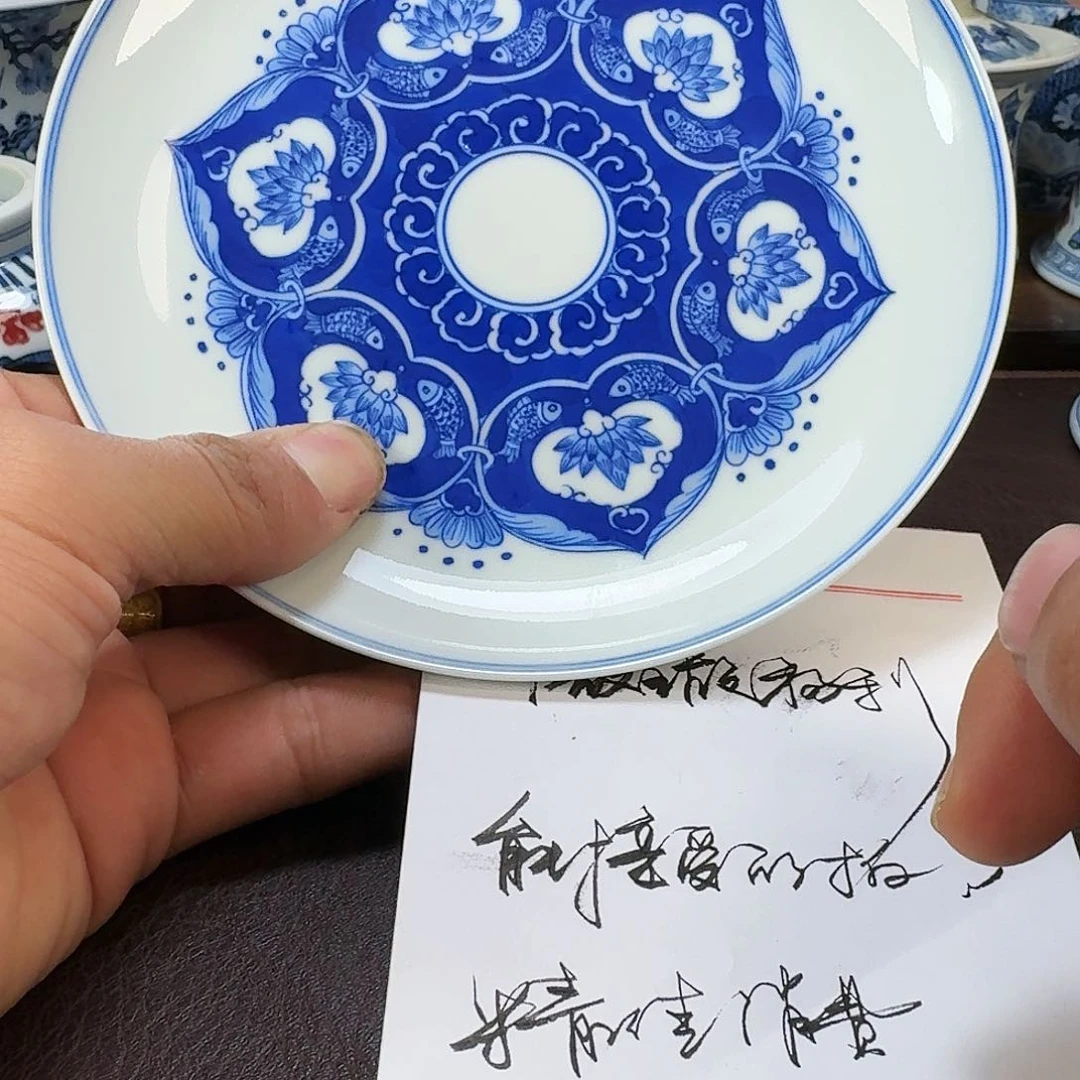 瓷片现代景德镇陶瓷手绘茶具