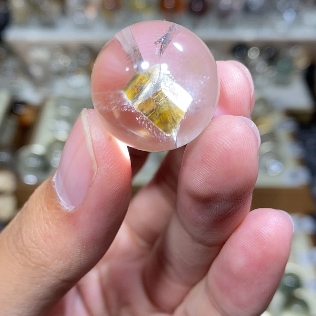 珠宝半成品未镶嵌水晶21.5m