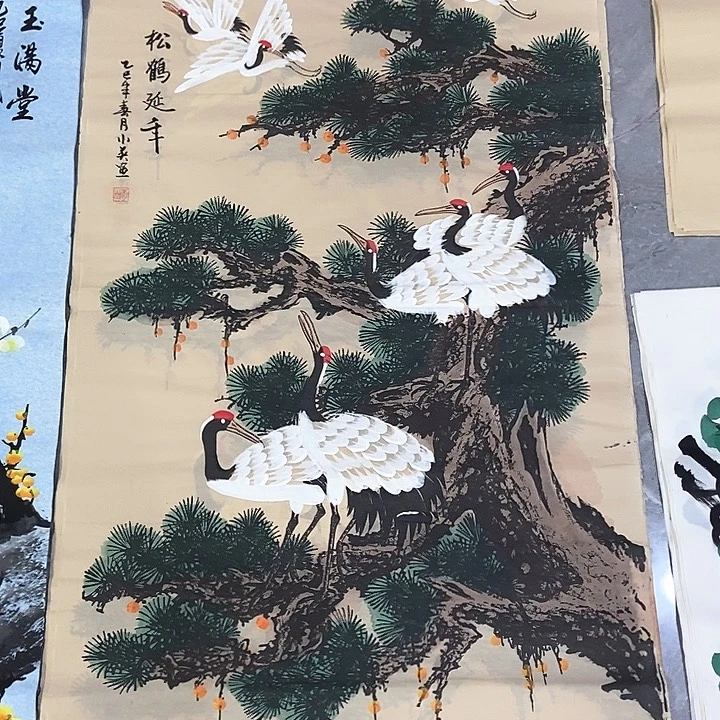 小周画廊的直播间