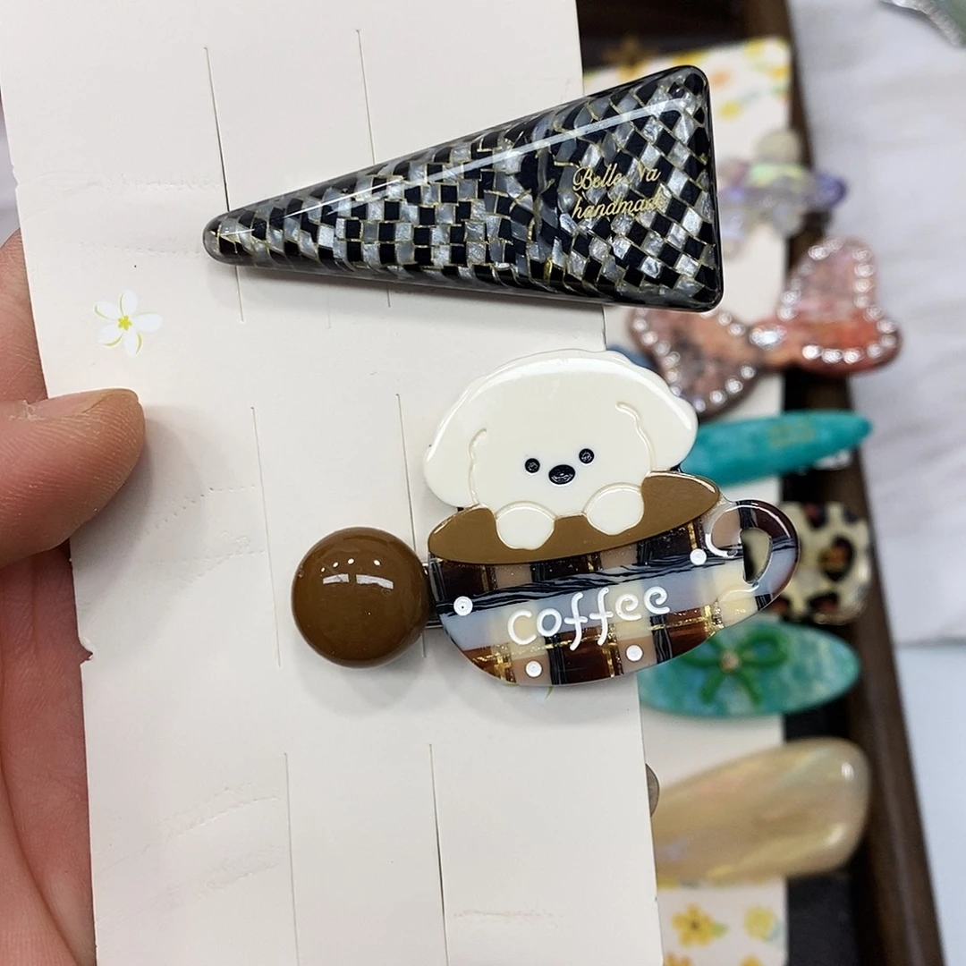 皮质非金属夜19边夹