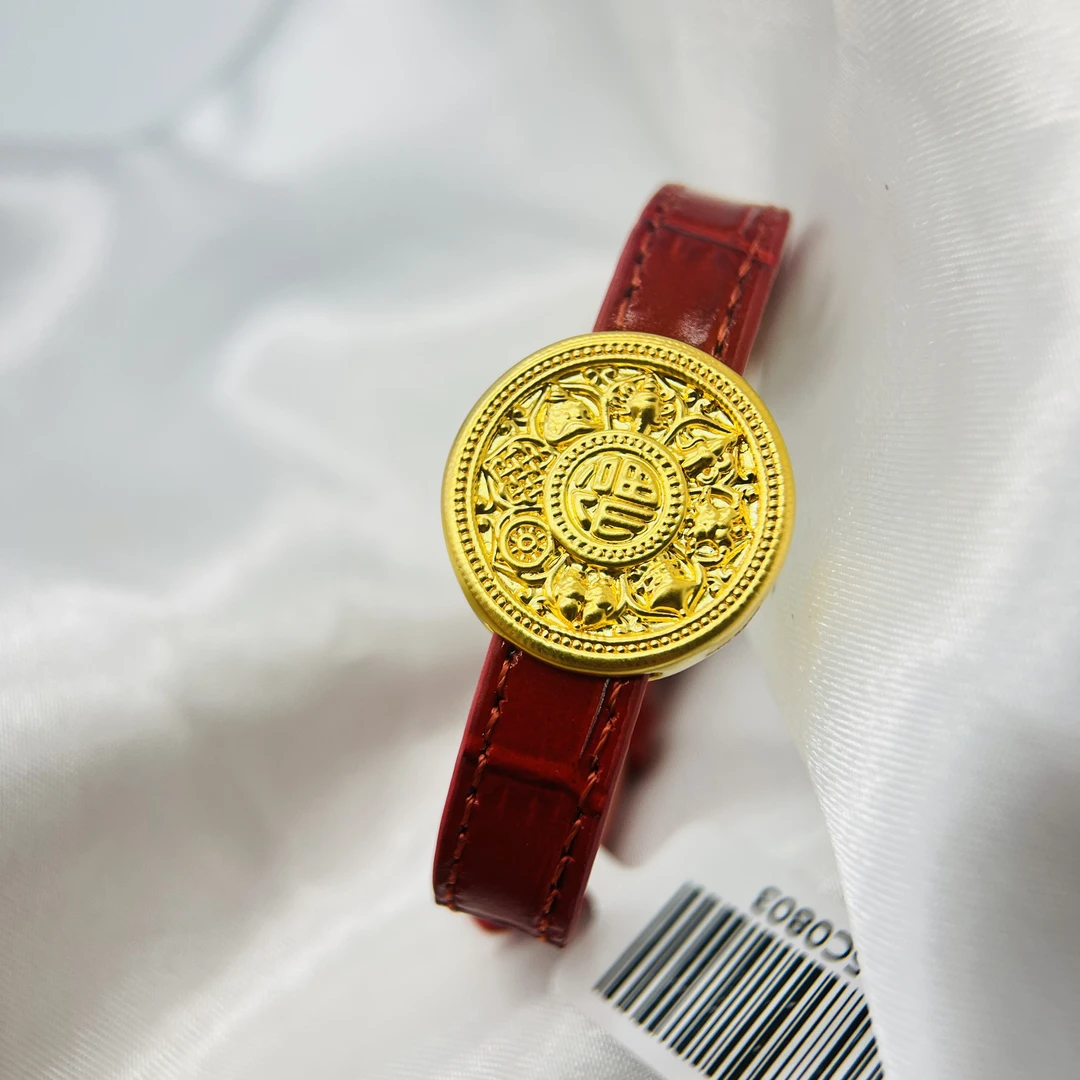 足金饰品/八宝罗盘手表（红色）/1.94/1B5D14166/K(多样性发一)