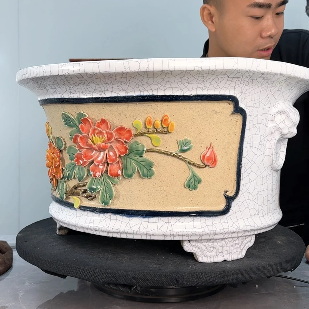 红陶i*o绿植花盆