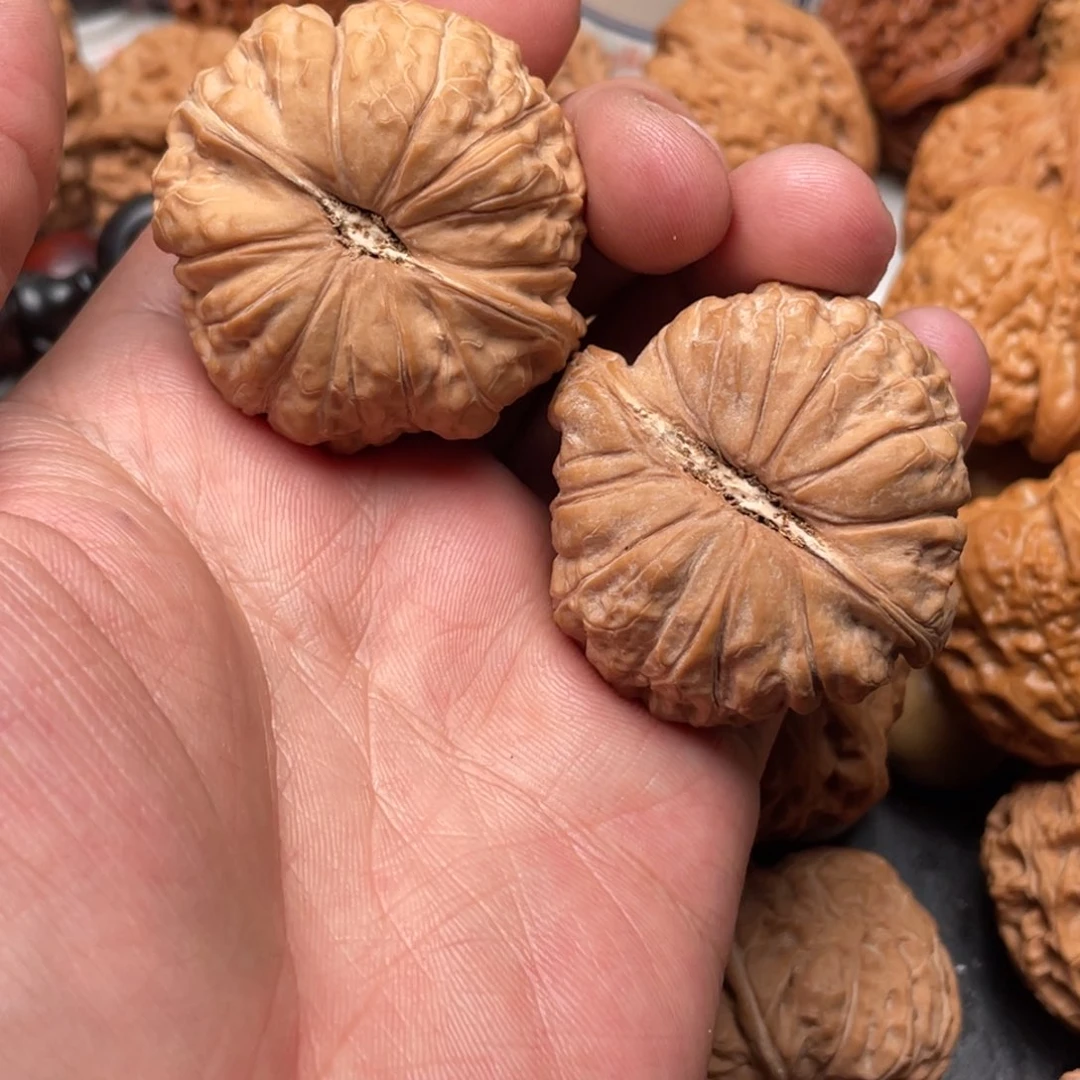 文玩核桃把件记*南瓜