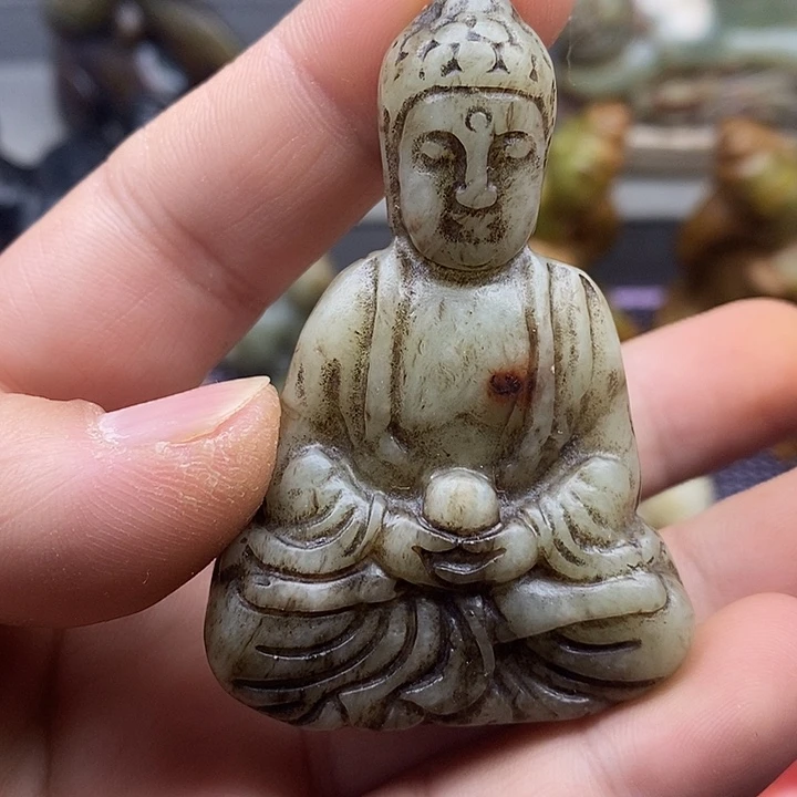 未镶嵌蛇纹石玉颈饰