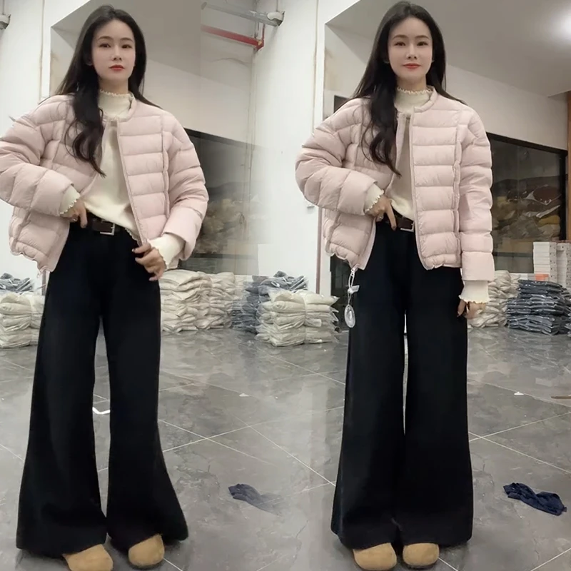 2025秋冬新款时尚显瘦气质网红高档套装女高级百搭宽松大码两件套