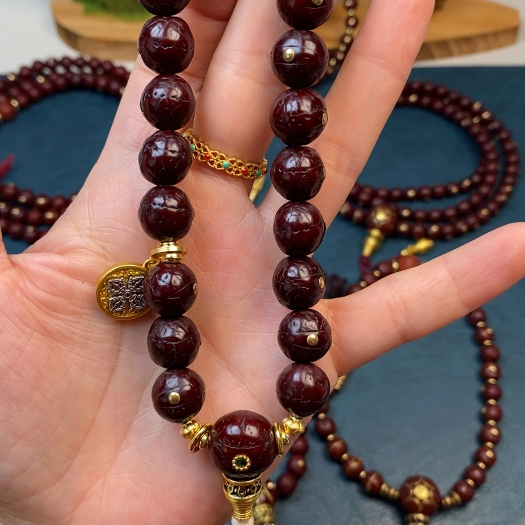 手串凤眼菩提手持金钉12简配