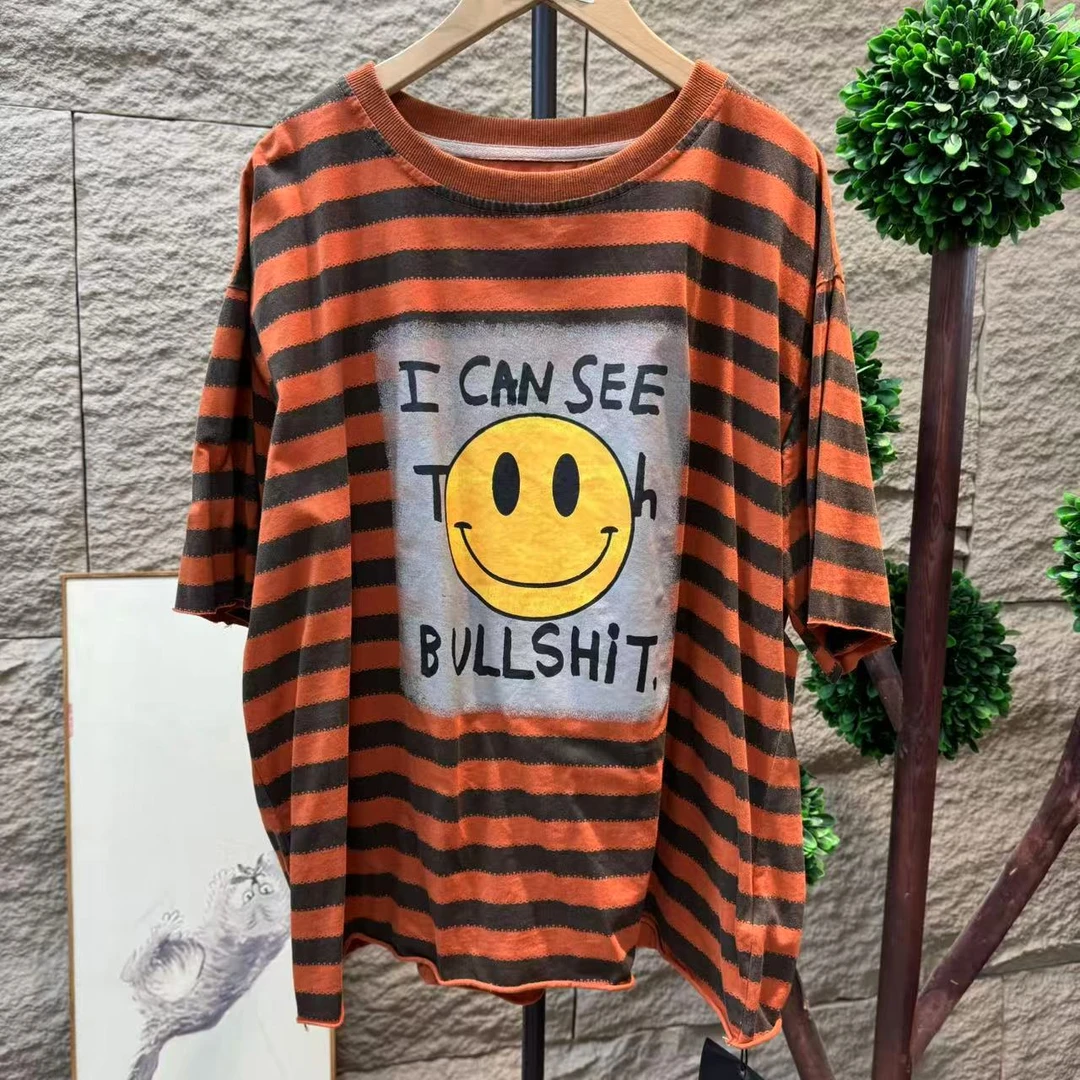 12784新款夏季休闲减龄简约清爽T恤