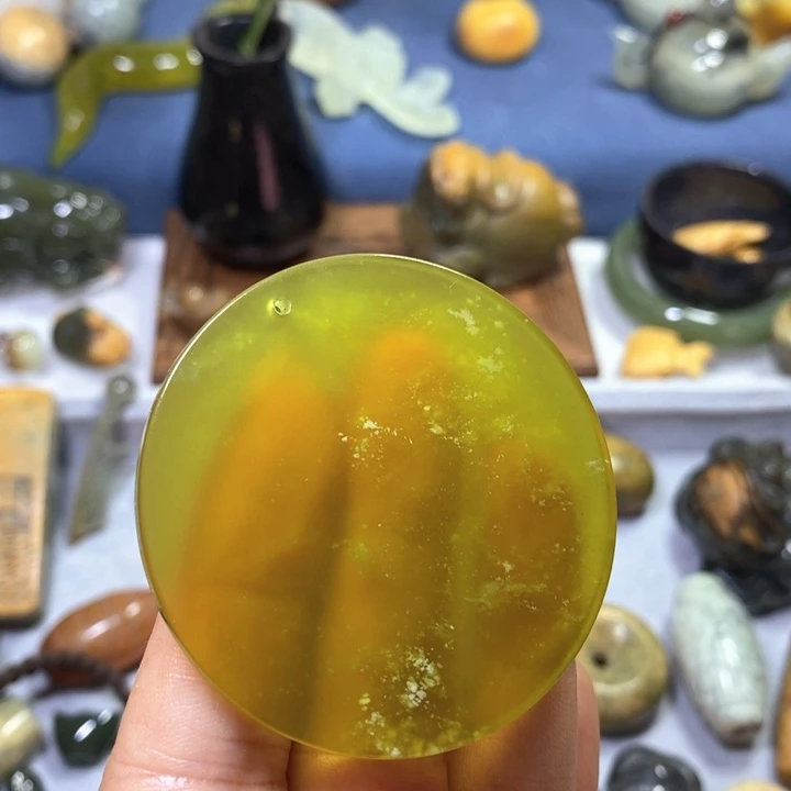 蛇纹石玉未镶嵌岫玉