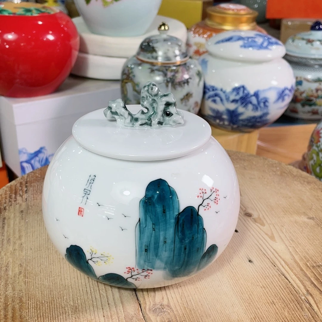 【闪购商品】罐陶瓷茶叶罐密封罐