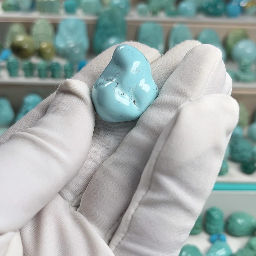 绿松石未镶嵌珠宝奇石