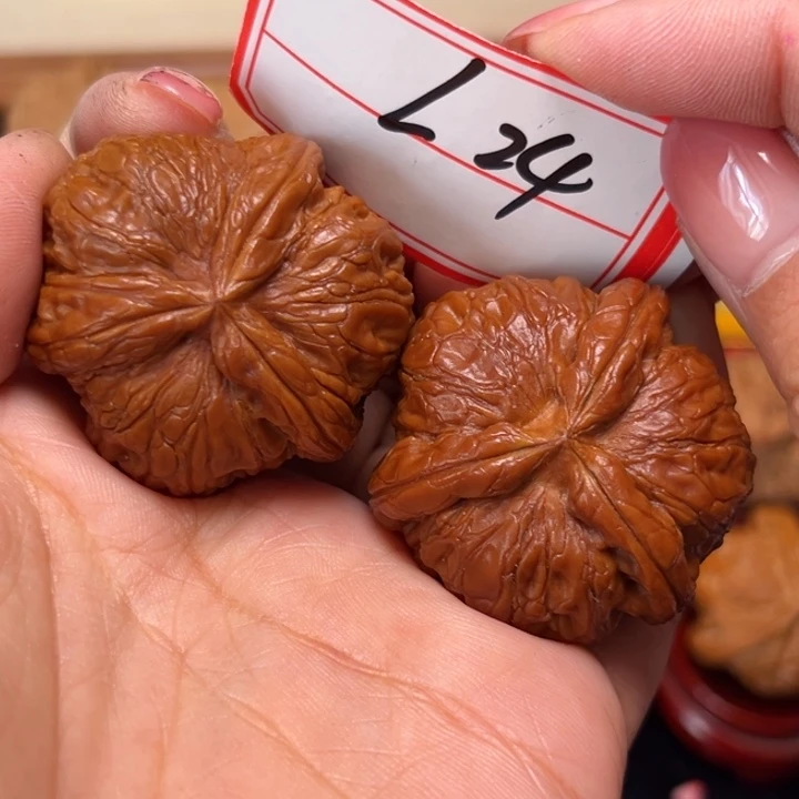 文玩核桃手串38.5全品粗筋元宝奔24