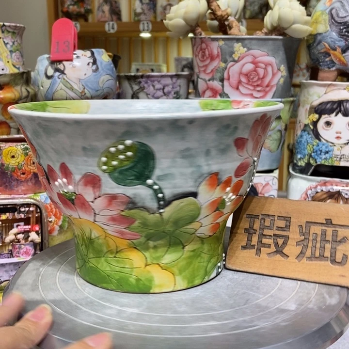 景德镇艺术手绘作品