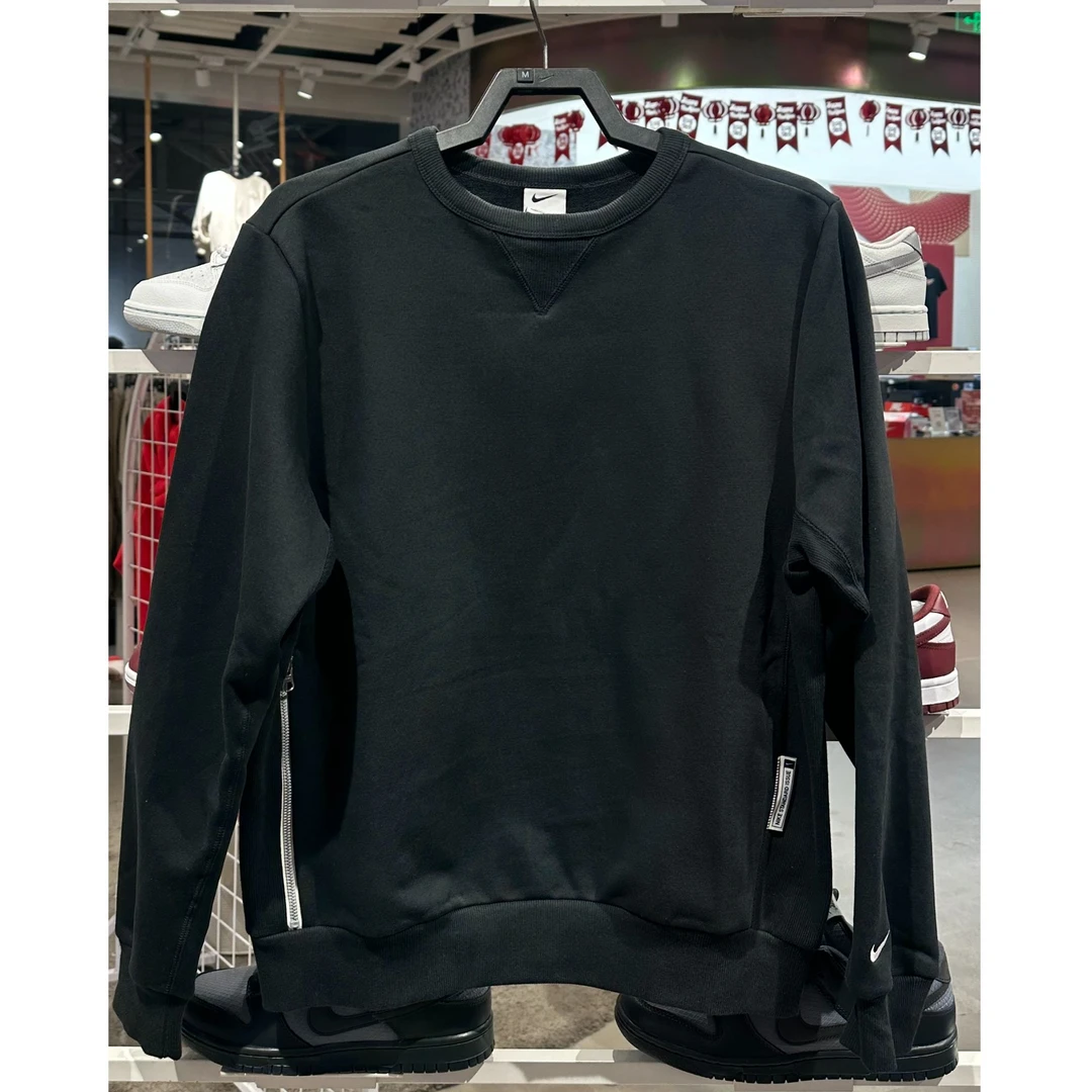 Nike 蛇年新款加厚纯黑套头卫衣IB1870010