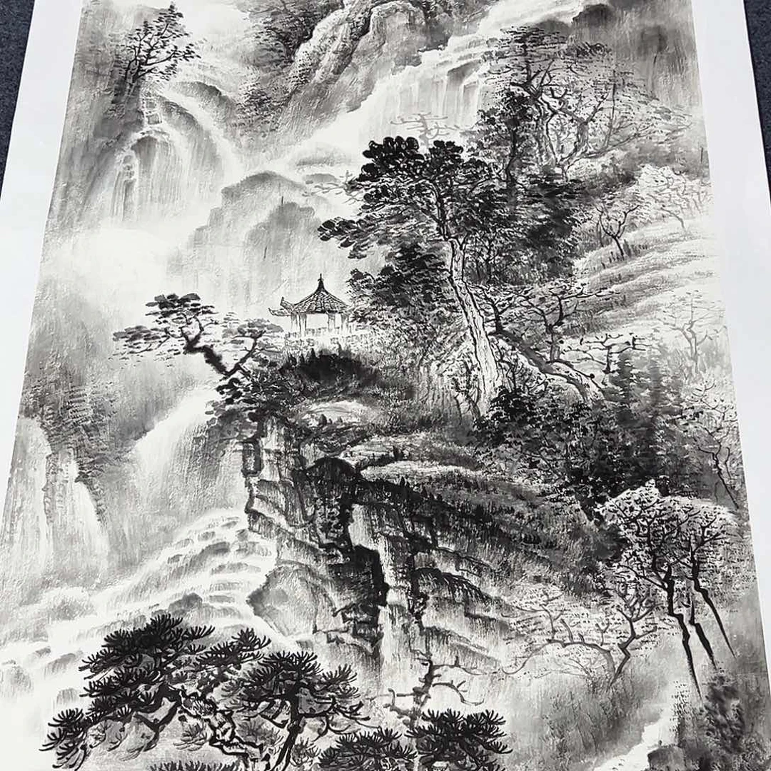 国画事事顺心如意万事如意