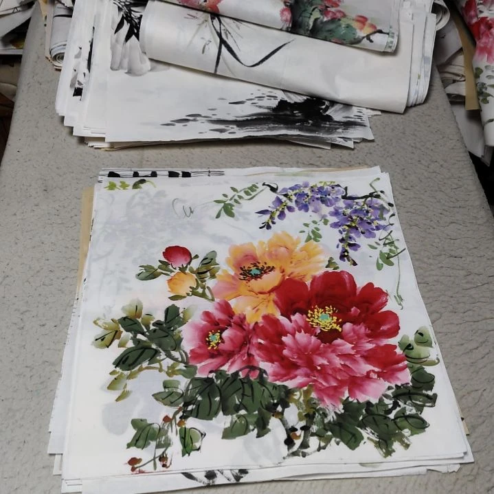 定***堂国画国画花鸟花鸟花鸟