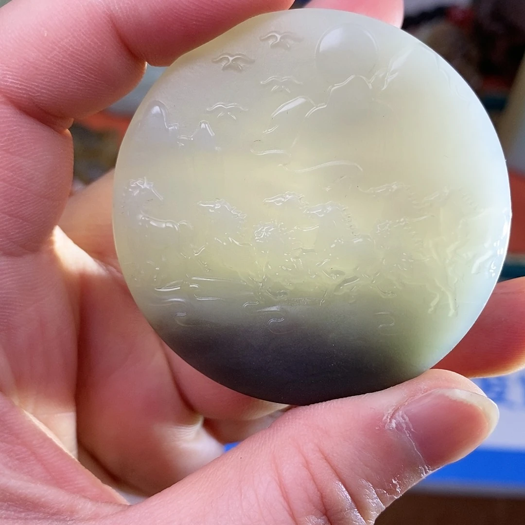 和田玉挂件未镶嵌