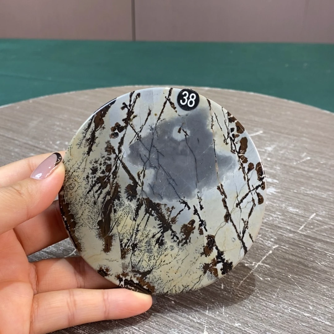 石材广西国画石草花石