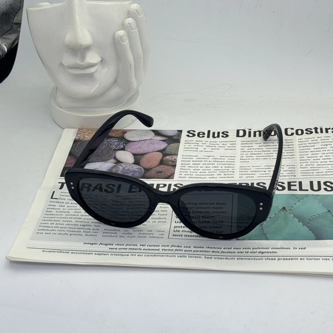 【3099】猫眼墨镜韩系复古显脸小太阳镜遮阳欧美风