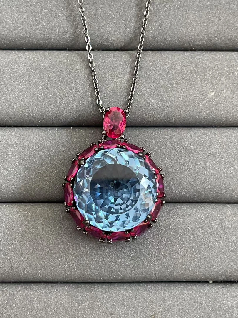 福玺甄选蓝吊坠2169