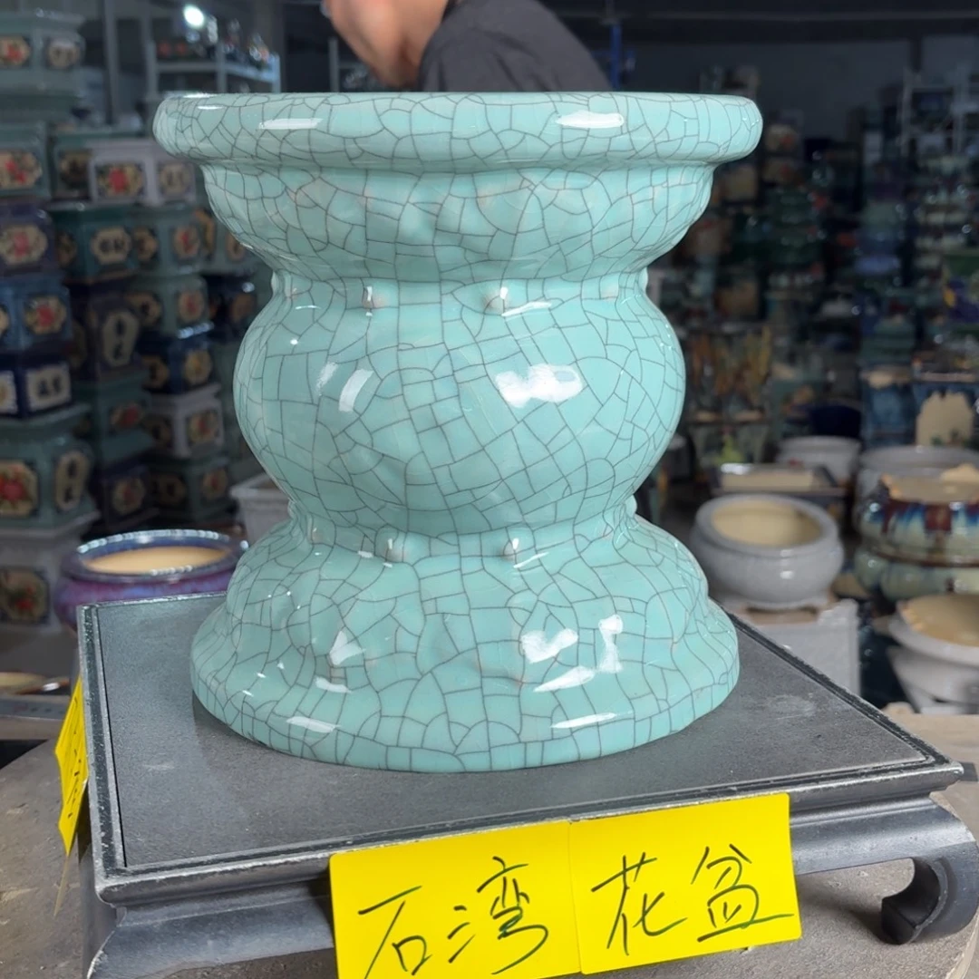 一风堂石湾花盆 面宽23高24