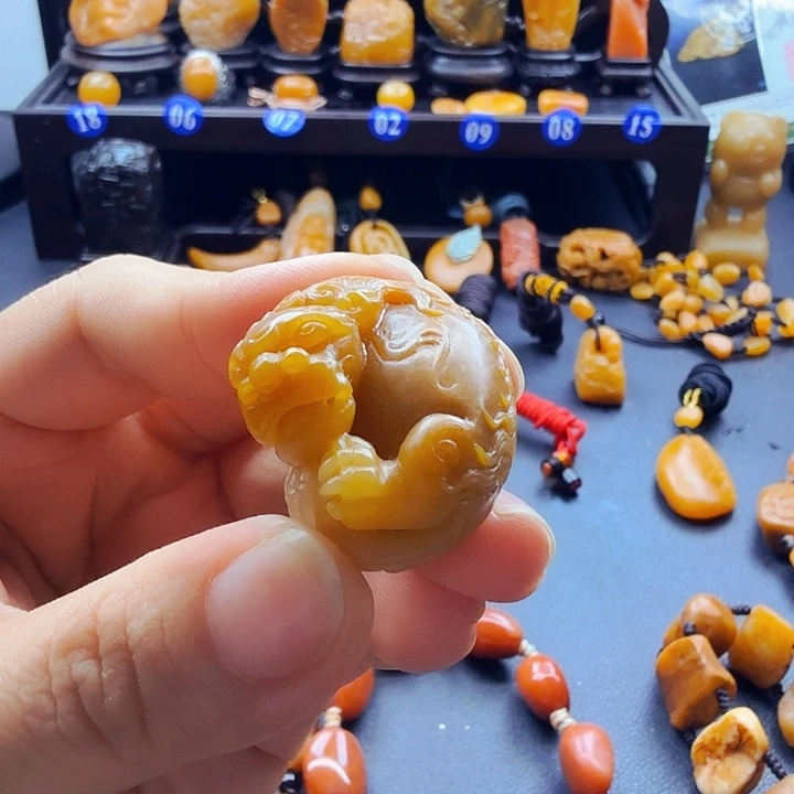 k***i田黄石田黄石手把件