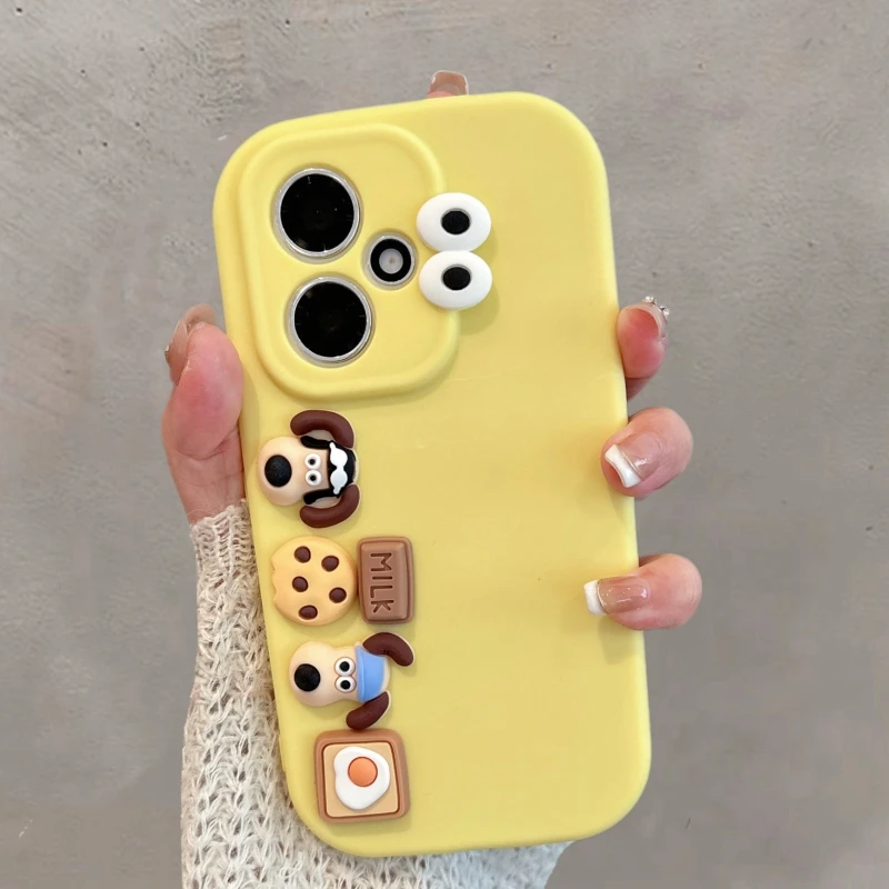 适用于华为荣耀400手机壳400pro新款dnn-an00可爱立体卡通软壳