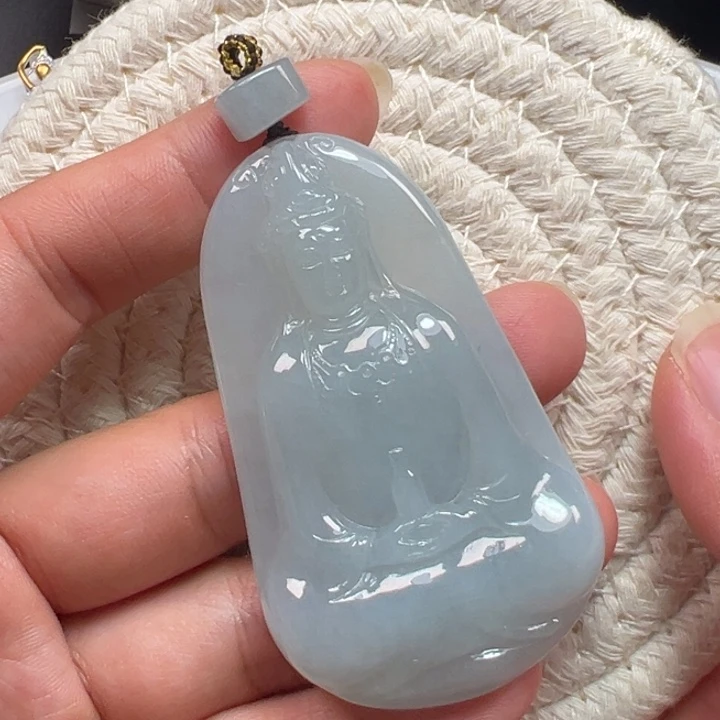 翡翠未镶嵌颈饰吊坠