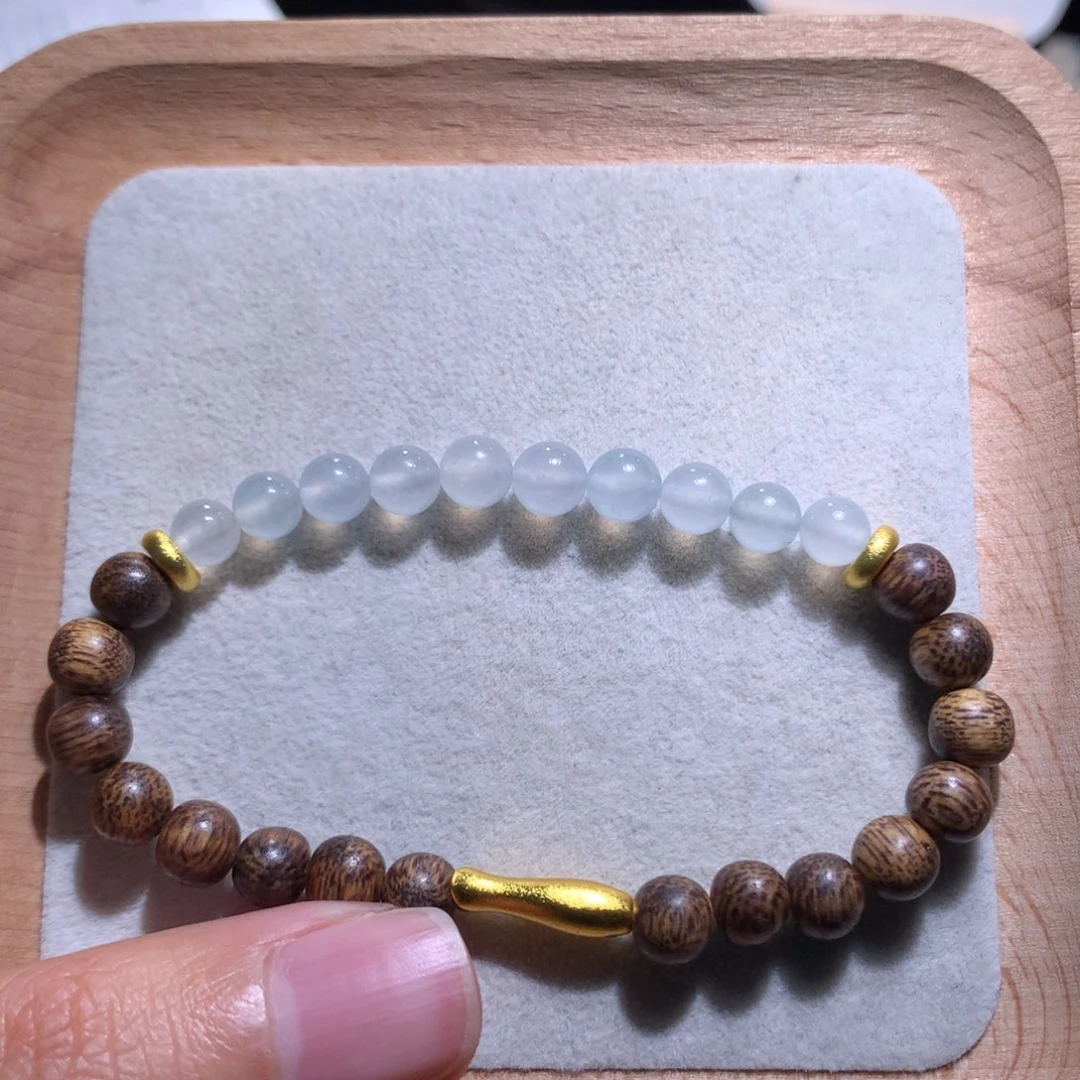 翡翠散珠特价白月光卡5.6-6