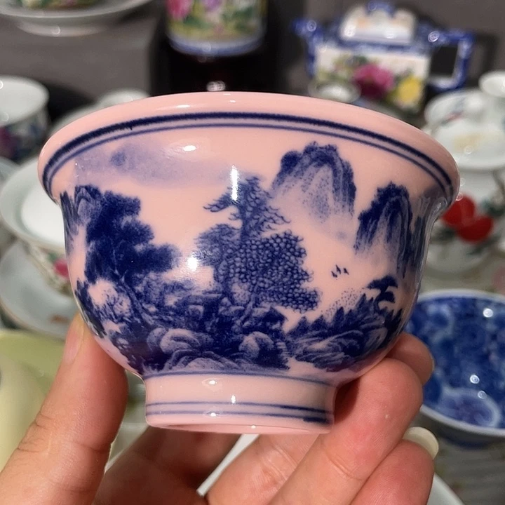 摆件景德镇主人杯1234445