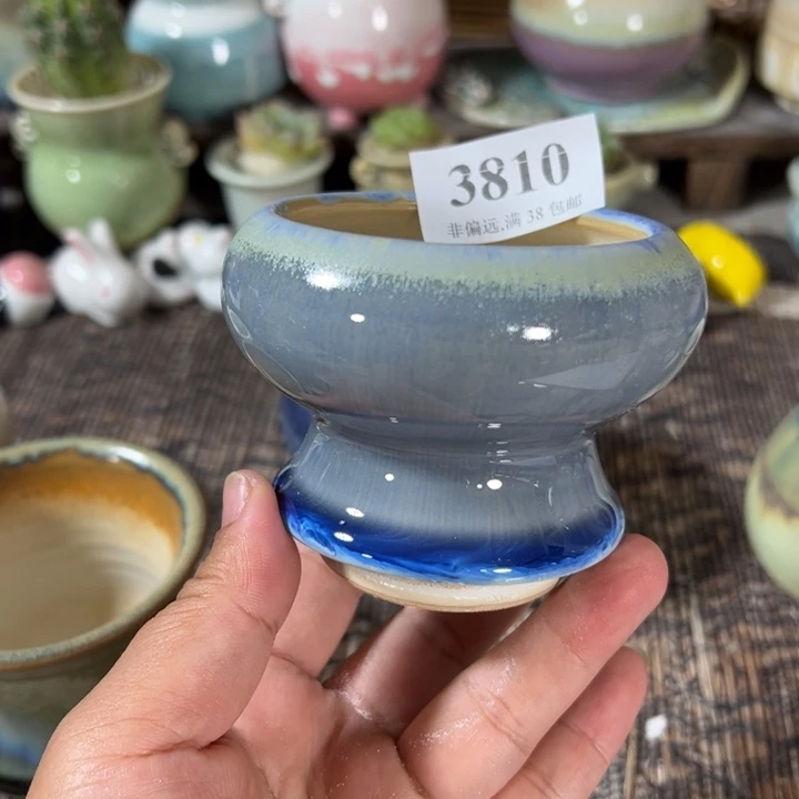 口6 手工花盆满30包邮
