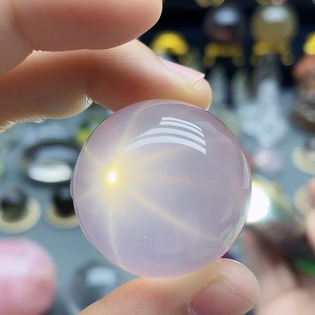 未镶嵌珠宝半成品水晶果冻体31.7mm