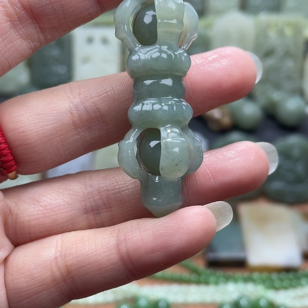 和田玉未镶嵌吊坠(不含链)