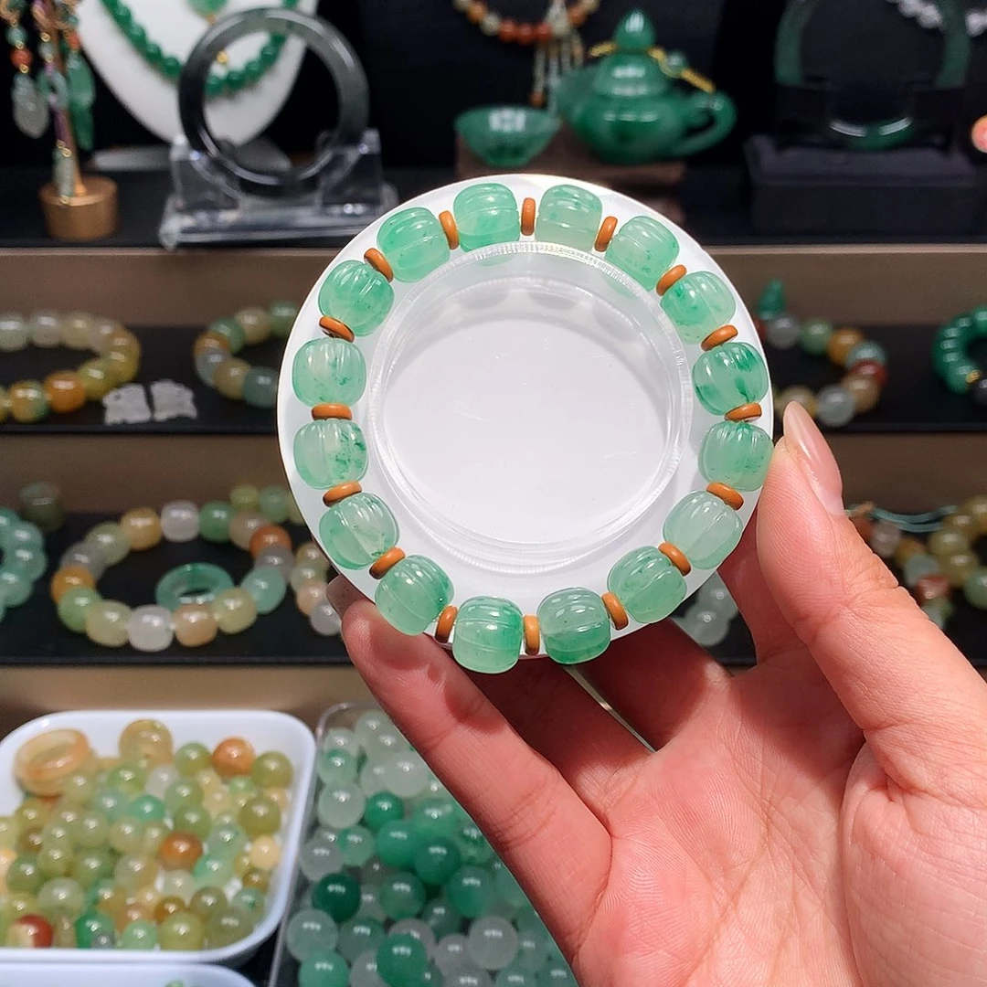 石英质玉合金手链